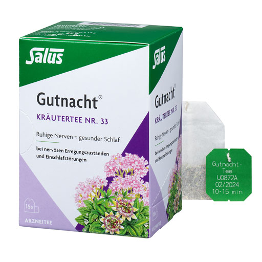 GUTNACHT Kr&auml;utertee Nr.33 Salus Filterbeutel