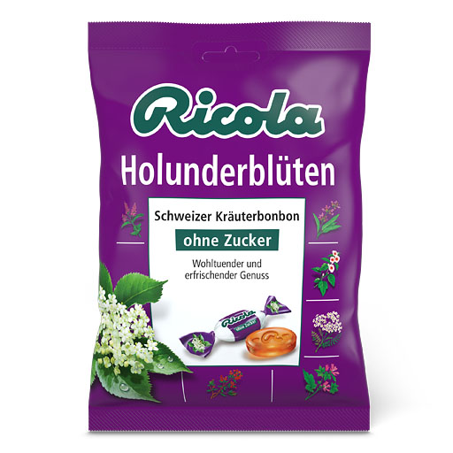 RICOLA o.Z.Beutel Holunderbl&uuml;ten Bonbons
