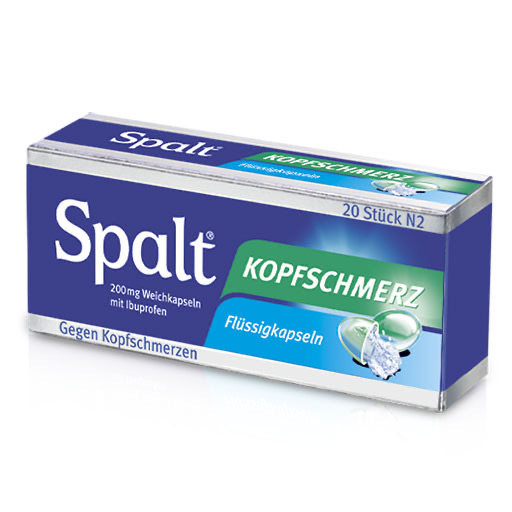 SPALT Kopfschmerz Weichkapseln