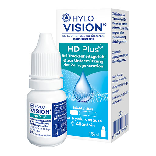 HYLO-VISION HD Plus Augentropfen