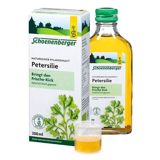 PETERSILIE Schoenenberger Heilpflanzens&auml;fte