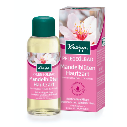KNEIPP Pflege&ouml;lbad Mandelbl&uuml;ten hautzart