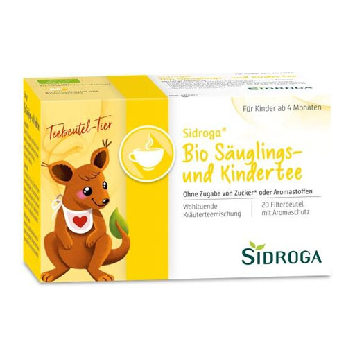 SIDROGA Bio S&auml;uglings- und Kindertee Filterbeutel