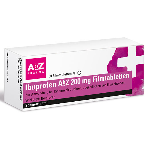 IBUPROFEN AbZ 200 mg Filmtabletten