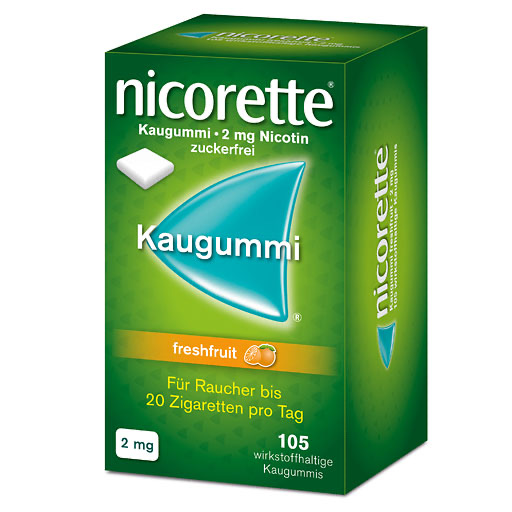 NICORETTE Kaugummi 2 mg freshfruit