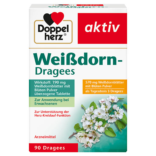 DOPPELHERZ Wei&szlig;dorn Dragees