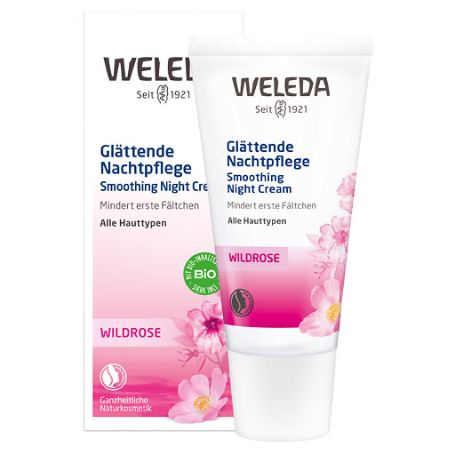 WELEDA Wildrose gl&auml;ttende Nachtpflege