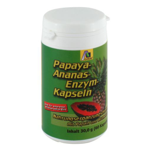 PAPAYA ANANAS Enzym Kapseln