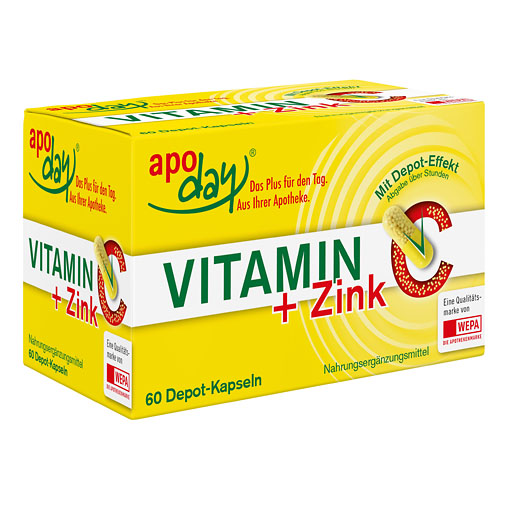 VITAMIN C+ZINK Depot Kapseln
