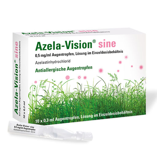 AZELA-Vision sine 0,5 mg/ml Augentr.i.Einzeldosis.
