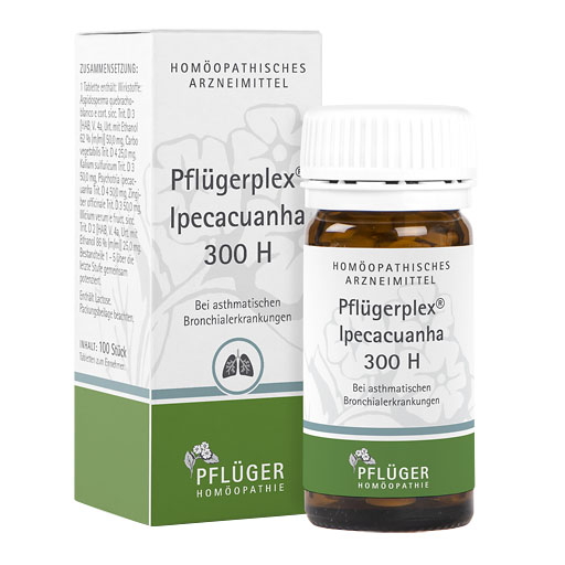 PFL&Uuml;GERPLEX Ipecacuana 300 H Tabletten