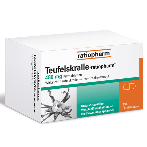 TEUFELSKRALLE-RATIOPHARM Filmtabletten