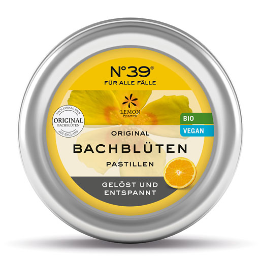BACHBL&Uuml;TEN Notfall No.39 Pastillen Bio
