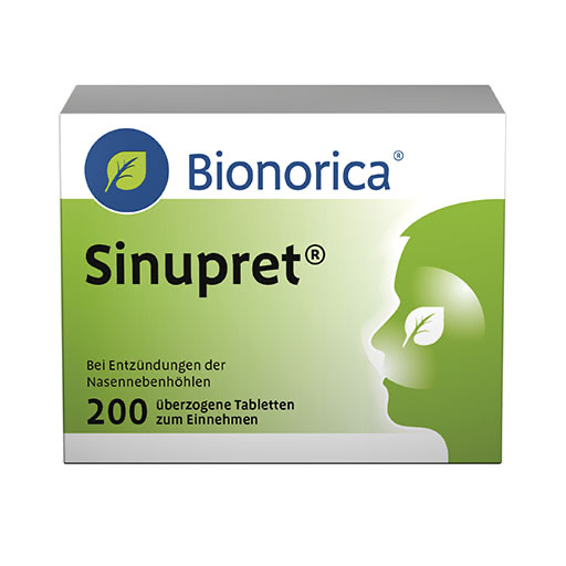 SINUPRET &uuml;berzogene Tabletten