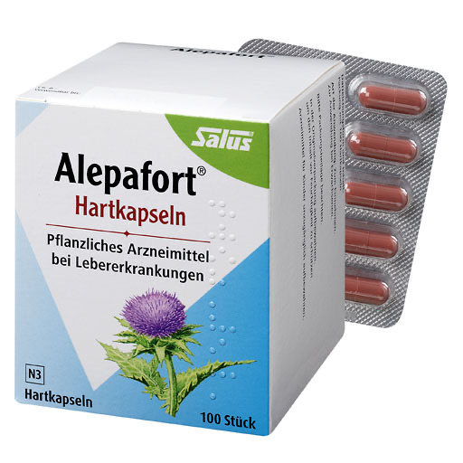 ALEPAFORT Mariendistel Hartkapseln