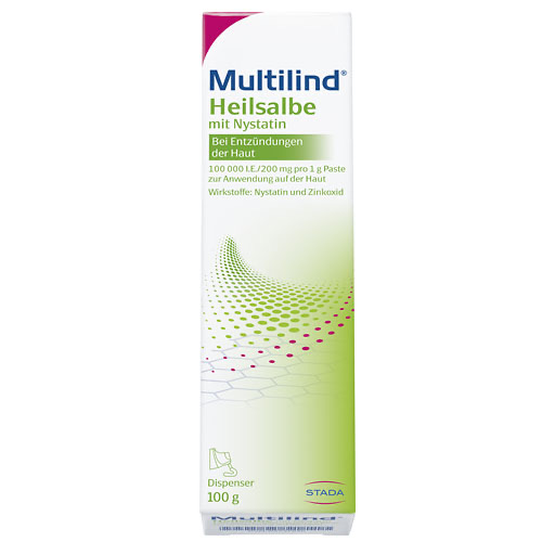 MULTILIND Heilsalbe m.Nystatin u.Zinkoxid