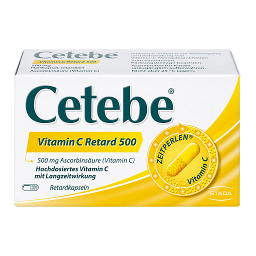 CETEBE Vitamin C Retardkapseln 500 mg