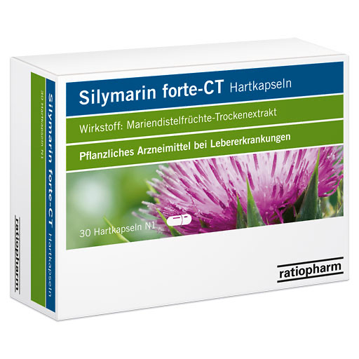 SILYMARIN forte-CT Hartkapseln