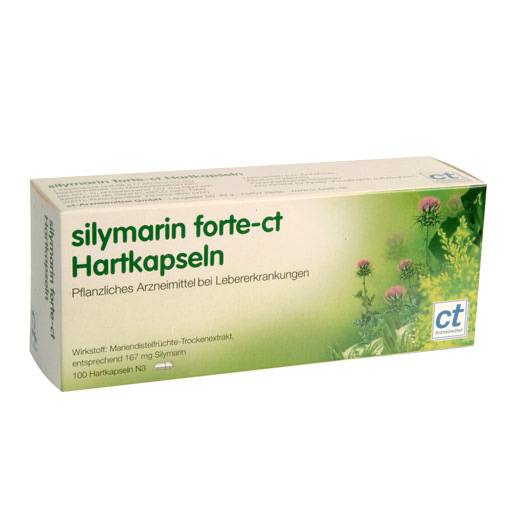 SILYMARIN forte-CT Hartkapseln