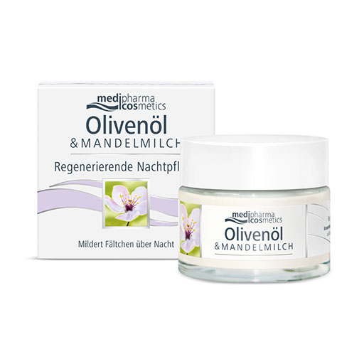 OLIVEN-MANDELMILCH regenerierende Nachtpflege