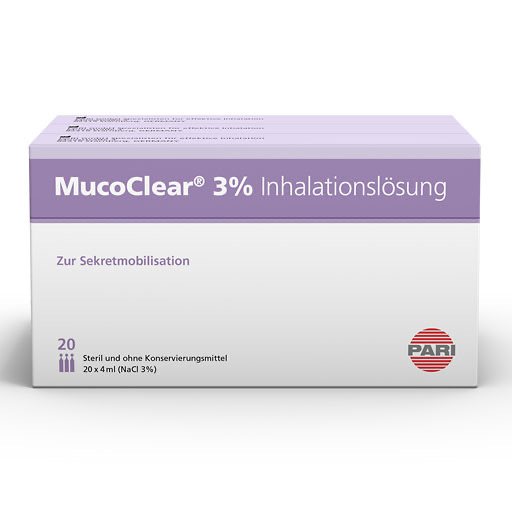 MUCOCLEAR 3% NaCl Inhalationsl&ouml;sung