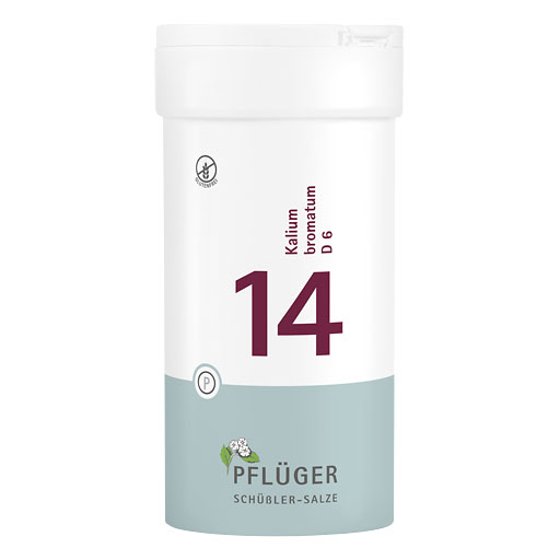 BIOCHEMIE Pfl&uuml;ger 14 Kalium bromatum D 6 Tabletten