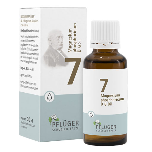 BIOCHEMIE Pfl&uuml;ger 7 Magnesium phosphoricum D 6 Tro