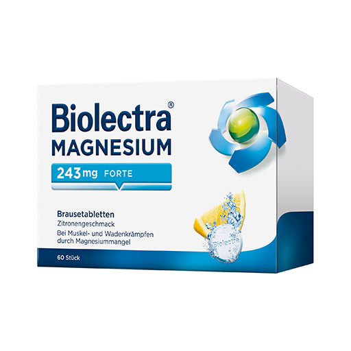 BIOLECTRA Magnesium 243 mg forte Zitrone Br.-Tabl.