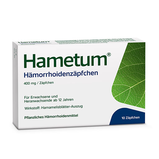 HAMETUM H&auml;morrhoiden Z&auml;pfchen