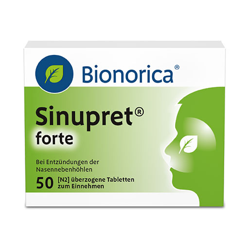 SINUPRET forte &uuml;berzogene Tabletten