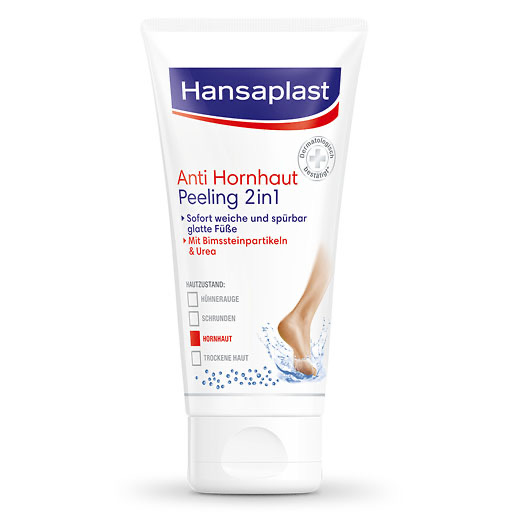 HANSAPLAST Anti-Hornhaut Peeling 2in1 Foot Expert