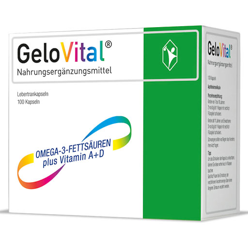 GELOVITAL Nahrungserg&auml;nzungsmittel Lebertran Kaps.