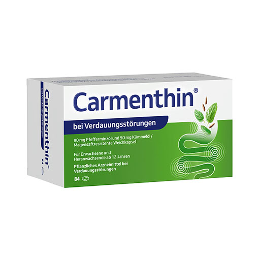 CARMENTHIN bei Verdauungsst&ouml;rungen msr.Weichkaps.