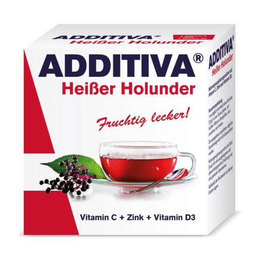 ADDITIVA hei&szlig;er Holunder Pulver