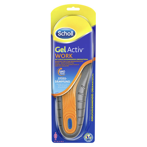 SCHOLL GelActiv Einlegesohlen Work women