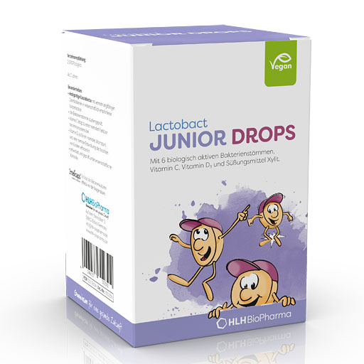 LACTOBACT Junior Drops Lutschtabletten