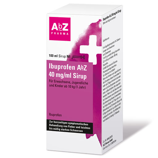 IBUPROFEN AbZ 40 mg/ml Sirup