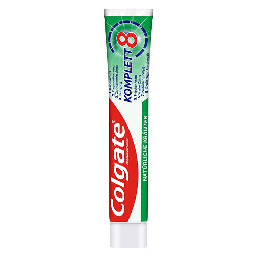 COLGATE Komplett Zahnpasta nat&uuml;rliche Kr&auml;uter