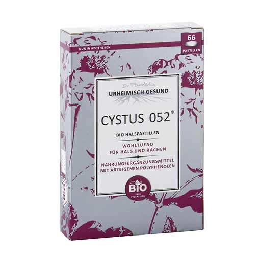 CYSTUS 052 Bio Halspastillen