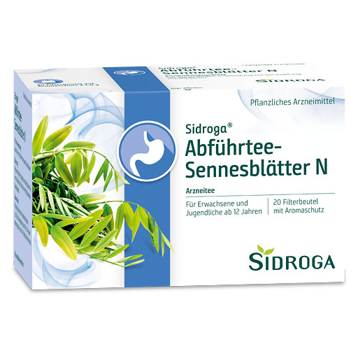 SIDROGA Abf&uuml;hrtee-Sennesbl&auml;tter N Filterbeutel