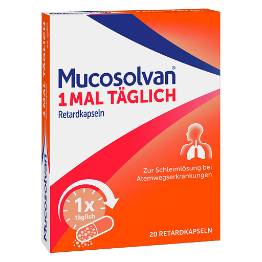 MUCOSOLVAN 1mal t&auml;glich Retardkapseln