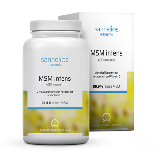 SANHELIOS MSM Kapseln intens 1600 mg