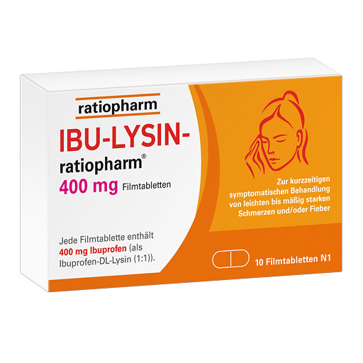 IBU-LYSIN-ratiopharm 400 mg Filmtabletten