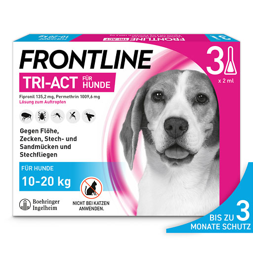 FRONTLINE Tri-Act Lsg.z.Auftropfen f.Hunde 10-20kg