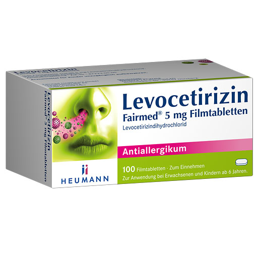 LEVOCETIRIZIN Fairmed 5 mg Filmtabletten