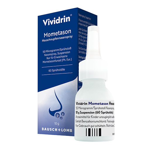 VIVIDRIN Mometason Heuschn.Nspr.50&mu;g/Sp. 60SprSt.
