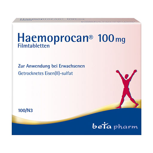 HAEMOPROCAN 100 mg Filmtabletten