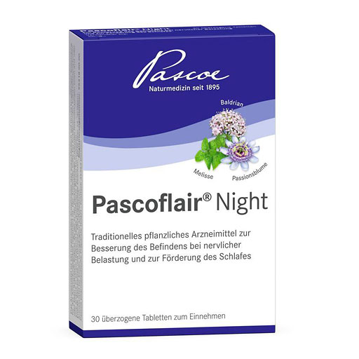 PASCOFLAIR Night &uuml;berzogene Tabletten