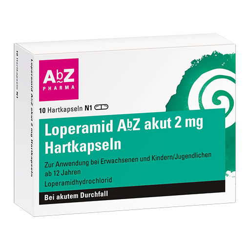 LOPERAMID AbZ akut 2 mg Hartkapseln