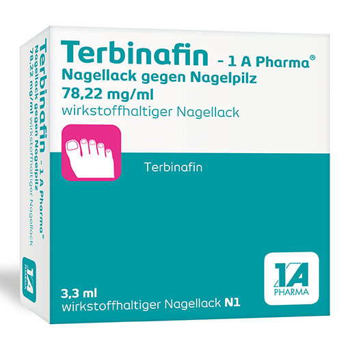 TERBINAFIN-1A Pharma Nagell.g.Nagelpilz 78,22mg/ml